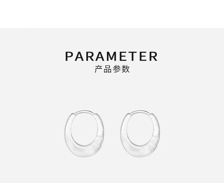 Boucles d'oreilles géométriques coréennes en argent Sterling 925, tempérament Simple, exquis, tendance, bijoux Sexy, cadeau, offre spéciale