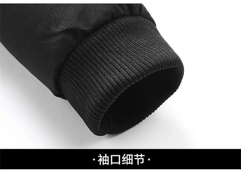 🧥 Doudoune Imperméable pour Hommes – Manteau Chaud Hiver 2025