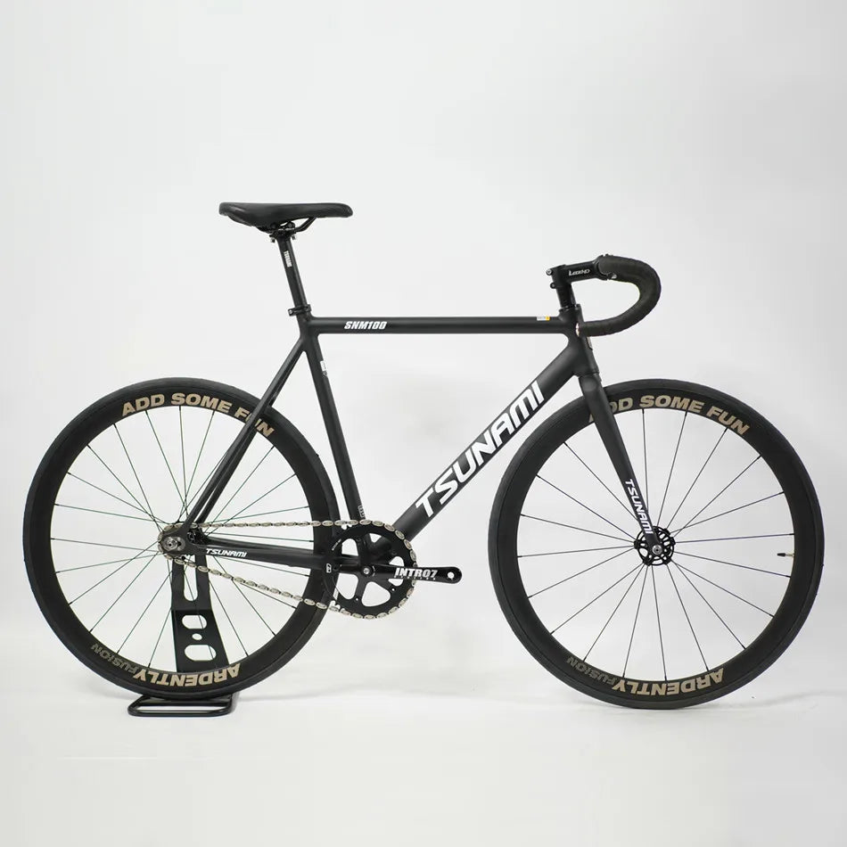 Tsunami SNM100 Fixie vélo à pignon fixe piste vélos de course à vitesse unique 700C cadre en aluminium pièces de cyclisme personnalisables sans frein