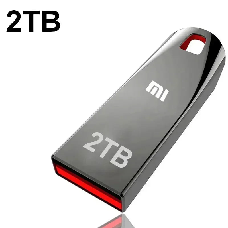 Clé USB 3.0 en métal de 2 to, clé USB haute vitesse 1 to 512 go, clé USB Portable SSD, disque Flash USB, adaptateur TYPE-C
