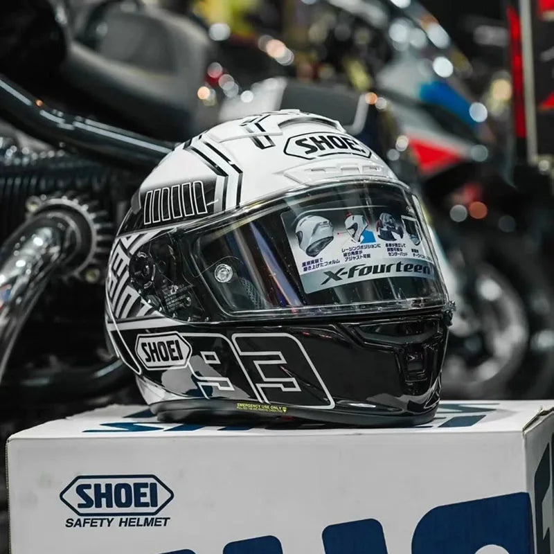 Casque Moto SHOEI X-Fourteen / X-Spirit III – Full Face Unisexe, Certifié DOT & ECE
