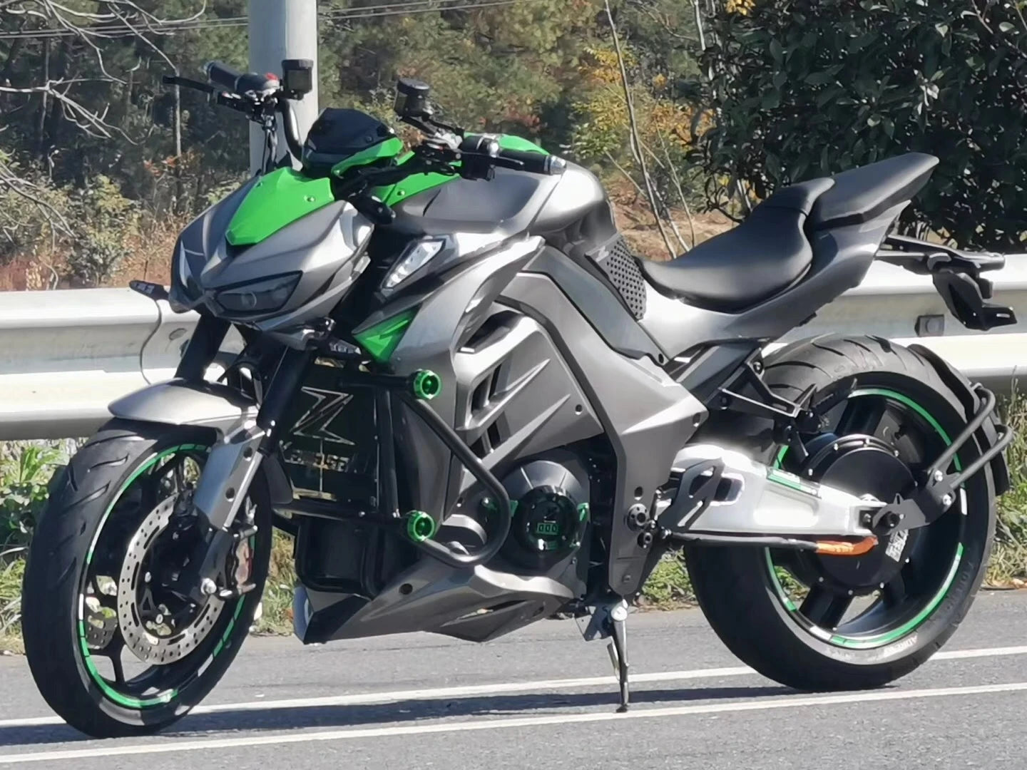 Moto Électrique Adulte 72V 2000W – Haute Vitesse, Double Frein à Disque ParisPetitPrix