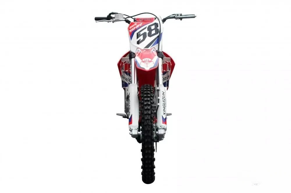 D343 Moto Tout-Terrain 250cc CB250-F | 4 Temps, Démarrage Électrique, Suspension Ajustable – Hurbike Adultes