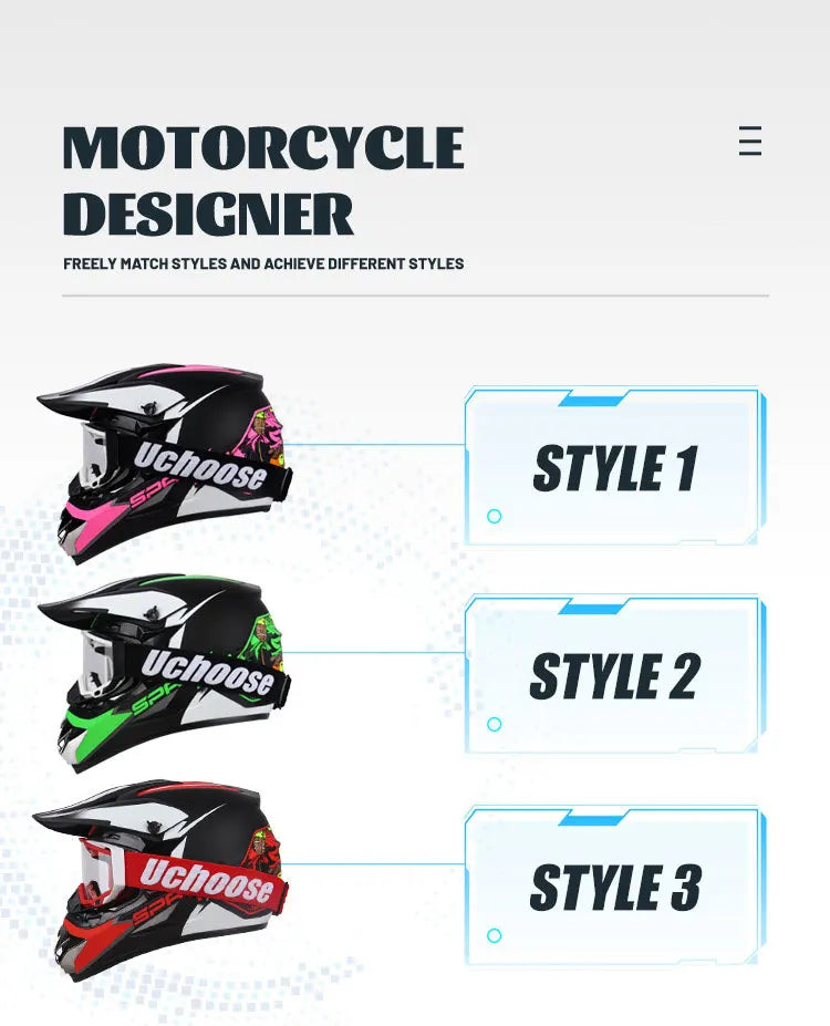 DOT – casque de Motocross pour hommes et femmes, pour Motocross, Cross, descente, hors route, course classique, Enduro
