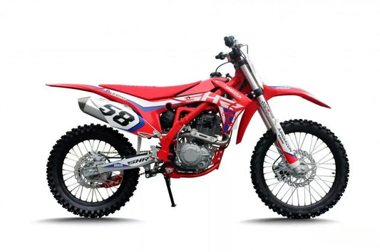 D343 Moto Tout-Terrain 250cc CB250-F | 4 Temps, Démarrage Électrique, Suspension Ajustable – Hurbike Adultes