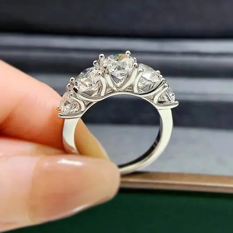 Bague Femme Mariage Or Blanc 18K avec Diamant – Certificat GRA