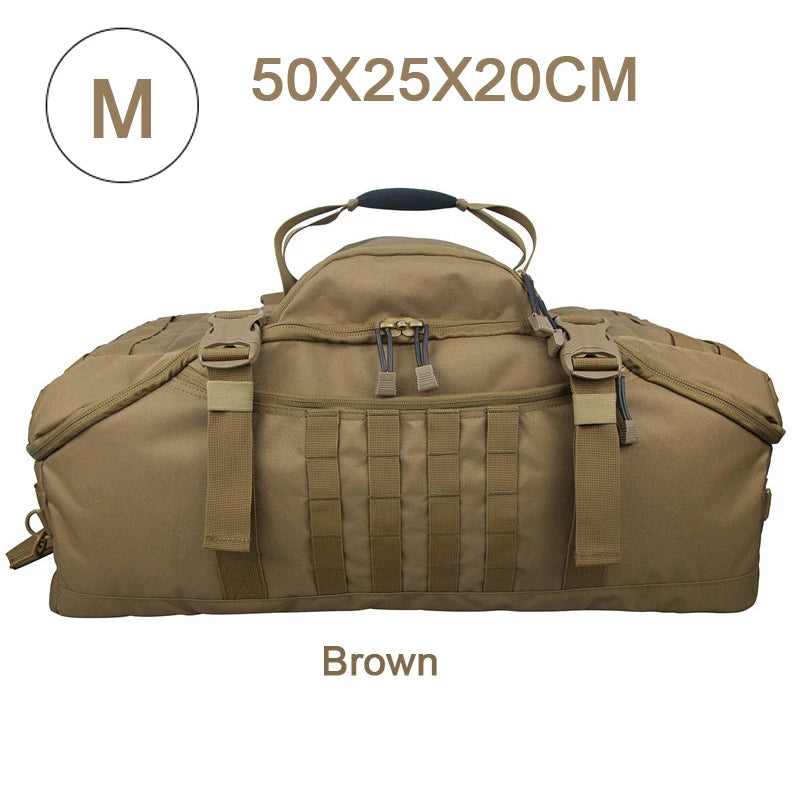 Sac à Dos Tactique LQARMY 3-en-1 – 35L à 80L | Militaire, Sport & Voyage