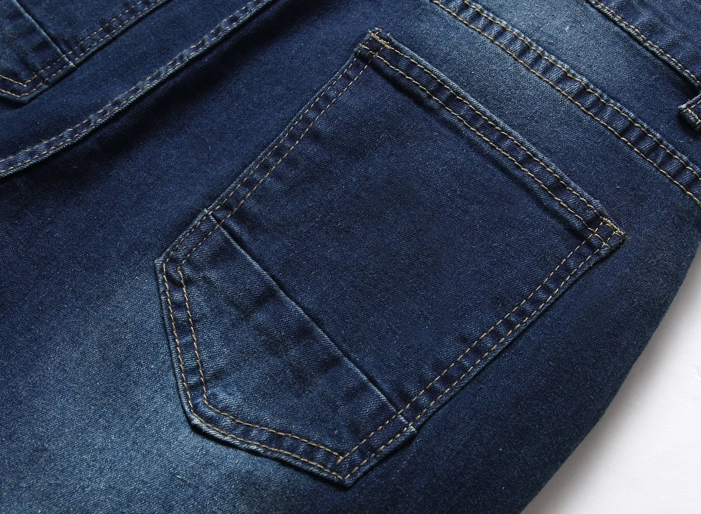 2024 Nouveaux Jeans Slim-Fit Rippés et Décolorés pour Hommes