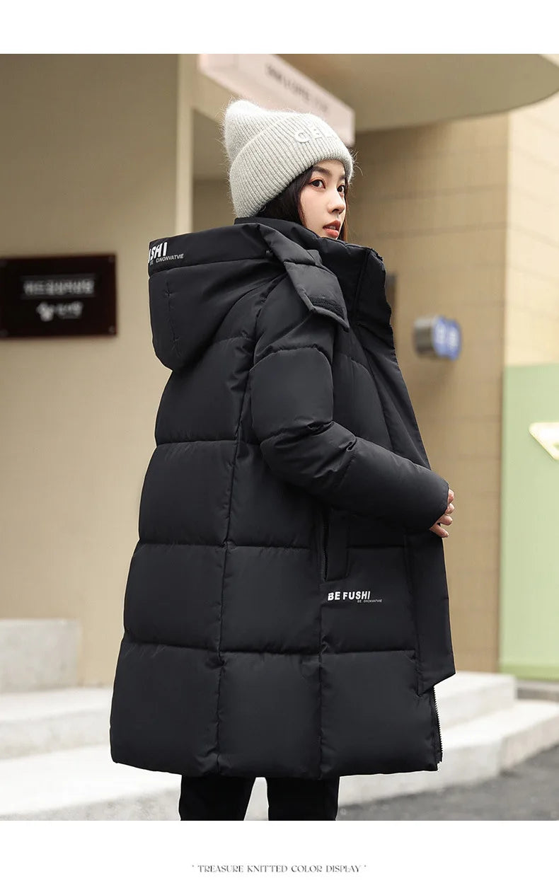Veste femme épaisse à capuche – Hiver 2025 | ParisPetitPrix