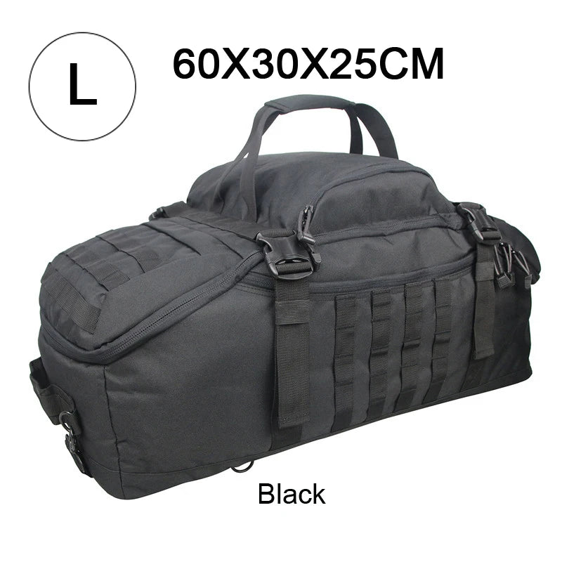 Sac à Dos Tactique LQARMY 3-en-1 – 35L à 80L | Militaire, Sport & Voyage