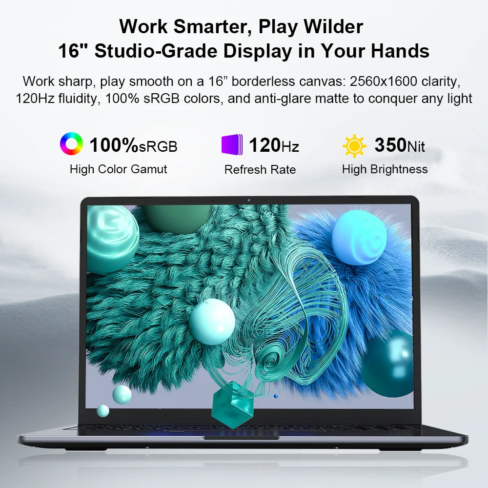 Ninkear A15 Pro : L'ordinateur portable 16" ultime pour la productivité