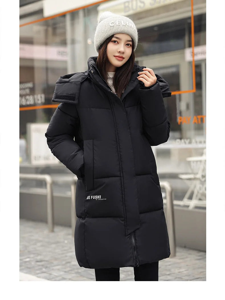 Veste femme épaisse à capuche – Hiver 2025 | ParisPetitPrix