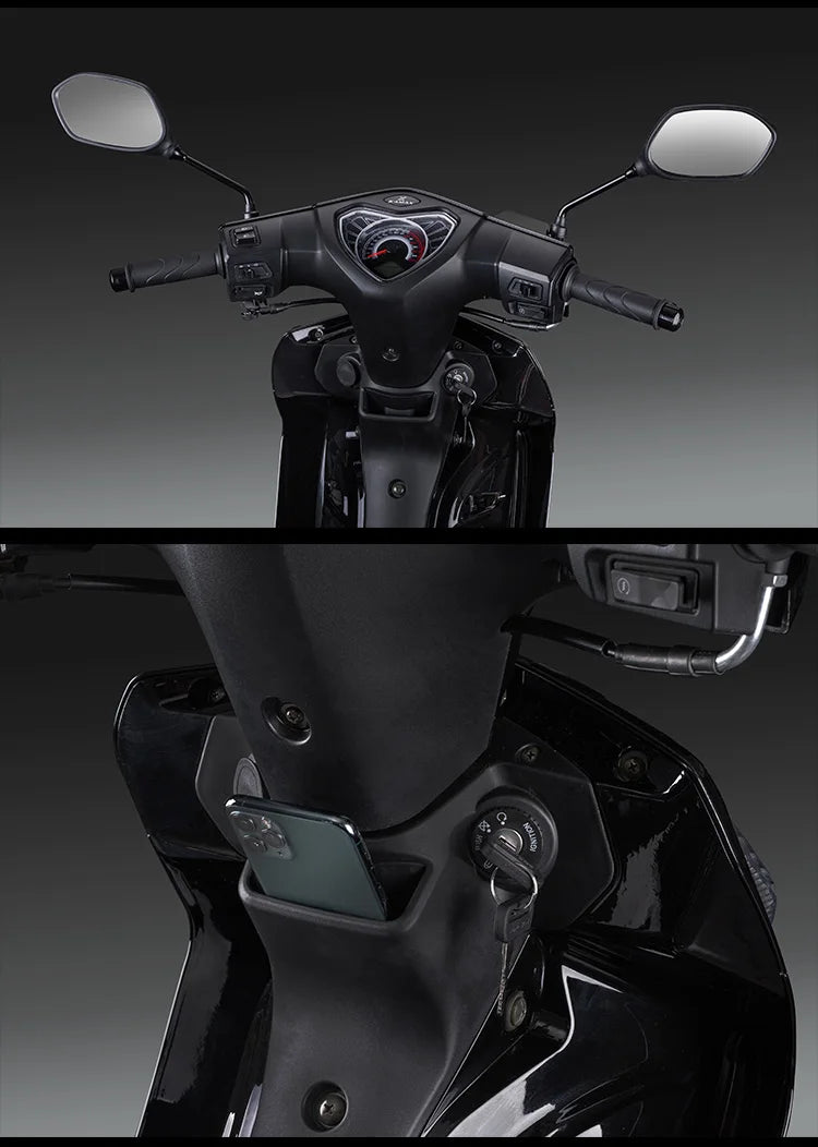 🏍️ KAMAX 110CC Cub 16R – Moto Sous-Bone avec Freins à Disque