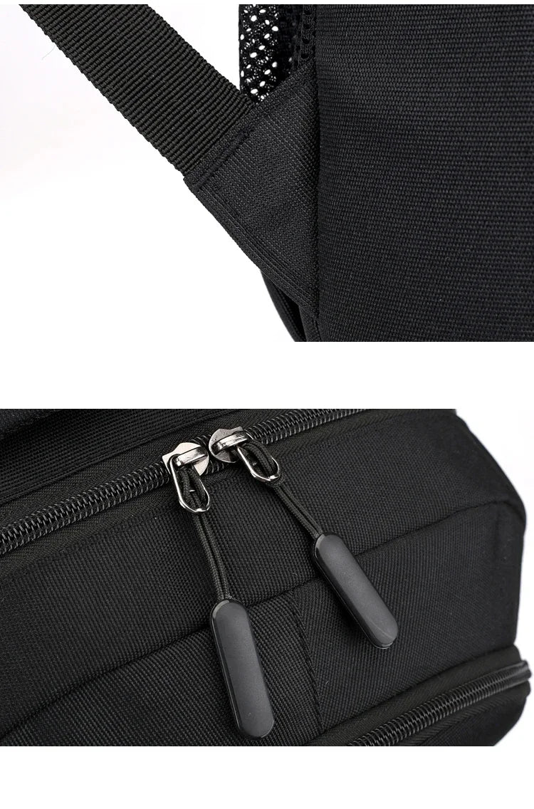 Sac à Dos Homme Mode 20-35L – Oxford Étanche, Compartiments Multiples