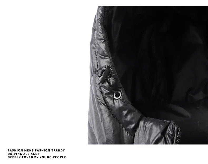 Parka d'hiver pour hommes, manteaux de luxe, mode, nouvelle Section, décontracté, épais, en coton, vêtements d'extérieur, coupe-vent, vestes chaudes, 2023
