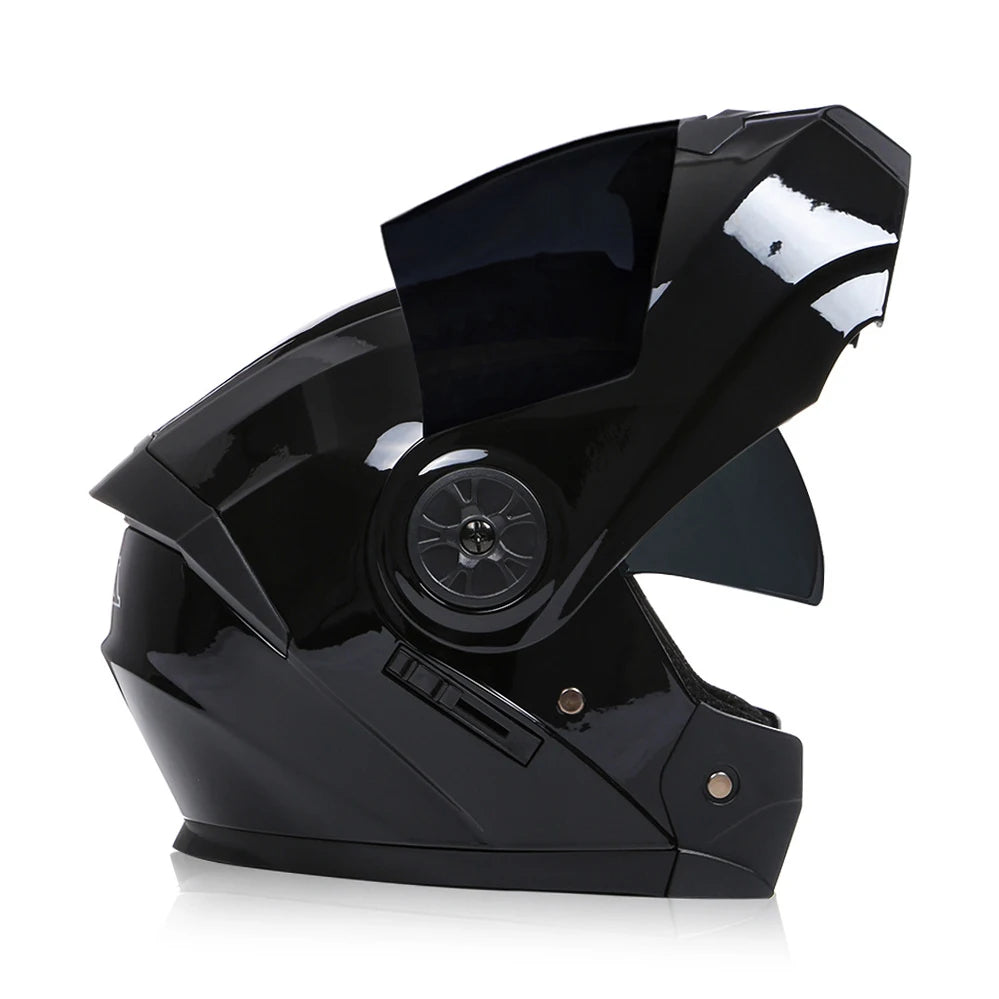 Casque de moto rabattable pour hommes et femmes, sécurité, descente, motocross, course modulaire, visage intégral personnalisé, approuvé par le DOT