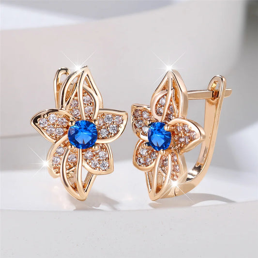 Boucles d'Oreilles Rondes Vertes sur Pierre pour Femme, Bijoux de Mariage, Breloque, Document en Or