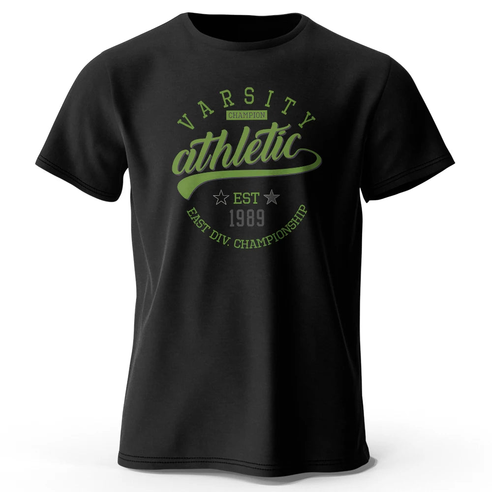 T-shirt Homme BOLF – 100% Coton Peigné, Style Sport et Casual