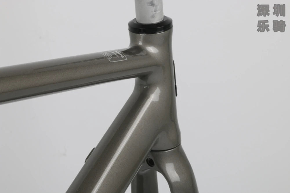 Le Cadre: TSUNAMI-Road Bicycle Frame, R1 Aluminum Alloy, 700C Rim Brake, C Clamp, Bicycle Rear Frame, Carbon Fork, New, 2024