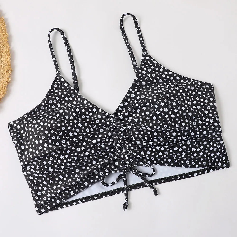 Maillot de bain taille haute pour femmes, Bikini, Push Up, imprimé Floral