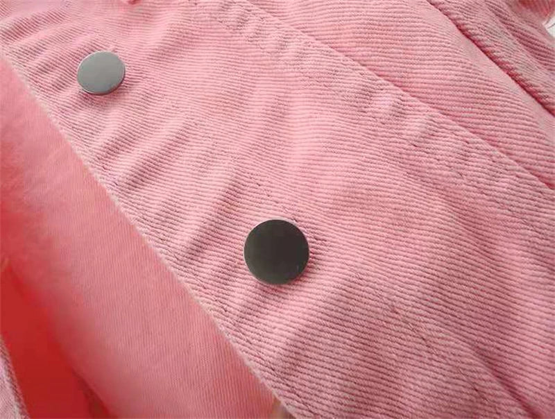 Veste en Jean pour femmes, hauts de couleur rose, couleur unie, courte, multicolore