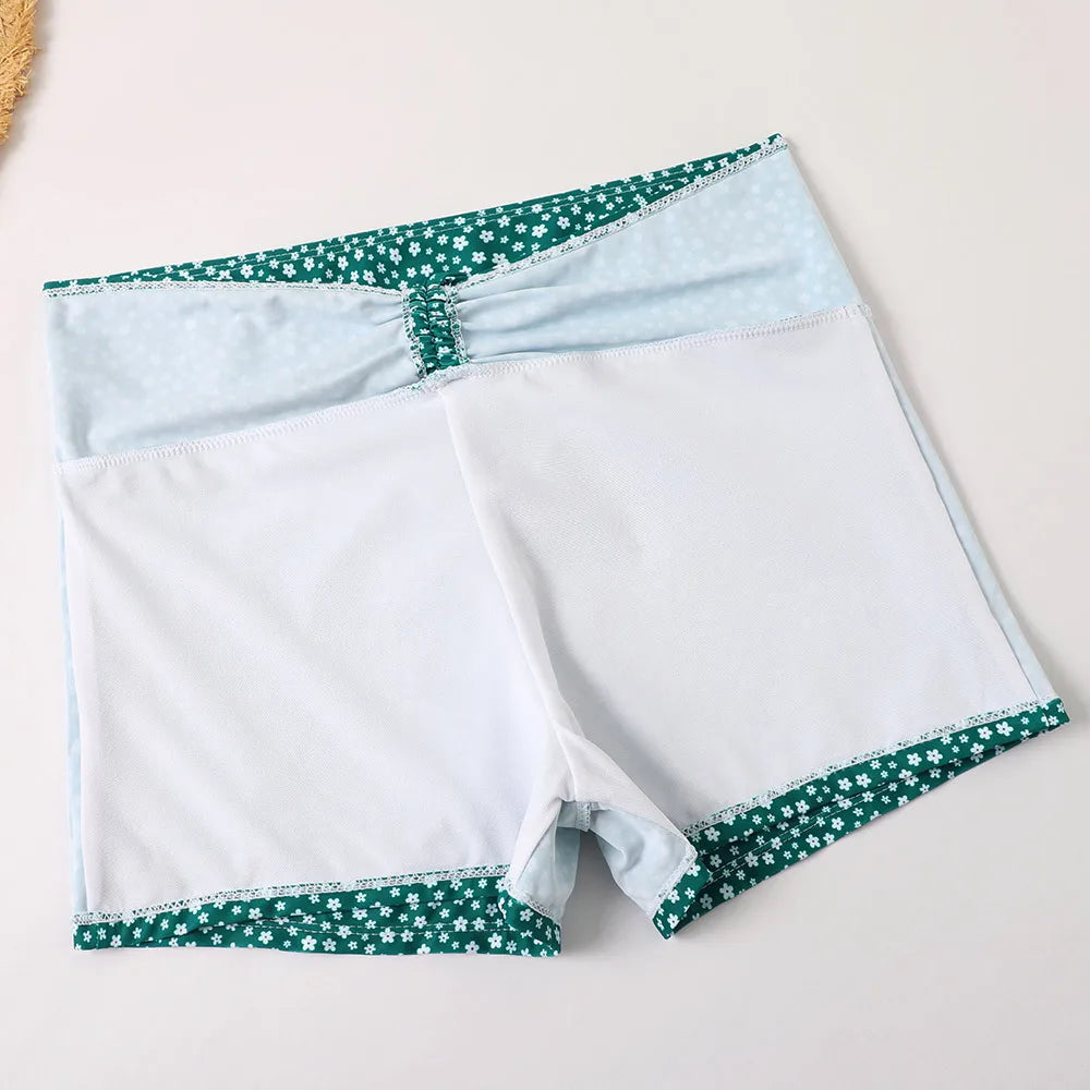 Maillot de bain taille haute pour femmes, Bikini, Push Up, imprimé Floral