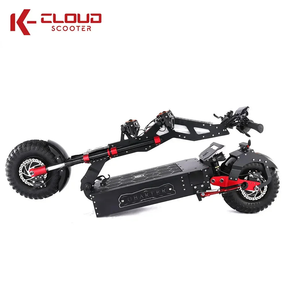 X7 Electric Scooter 8000W Dual Motor 60V 60Ah Battery Top Speed 90 km/h Max Range 140 km Foldable 14 Inch Tires Waterproof
