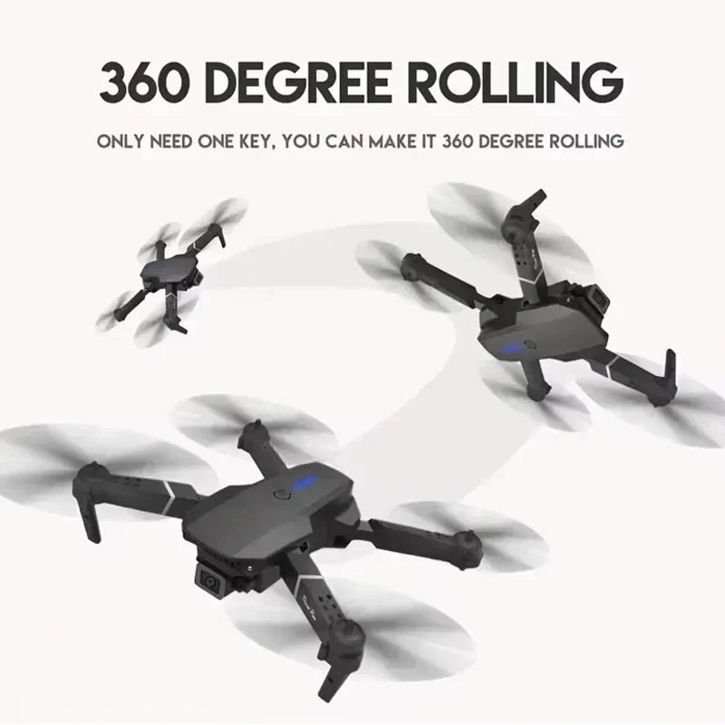 Drone E88 Pro RC - Quadcopter Professionnel 4K
