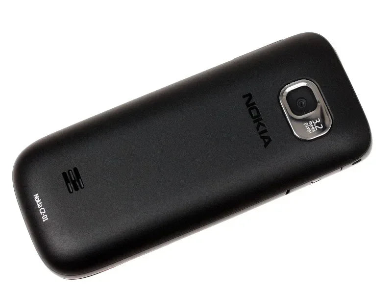Nokia C2-01 classique QWERTY double SIM débloqué 2G 2MP caméra longue veille avec clé hebrew téléphone utilisé