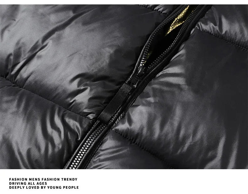 Parka d'hiver pour hommes, manteaux de luxe, mode, nouvelle Section, décontracté, épais, en coton, vêtements d'extérieur, coupe-vent, vestes chaudes, 2023