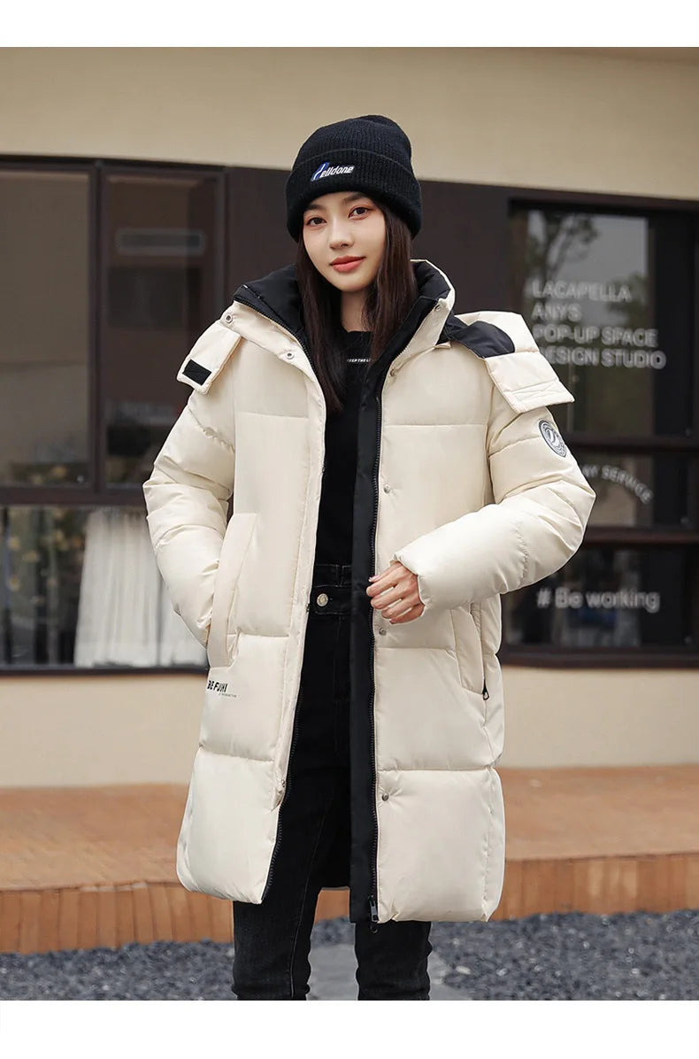 Veste femme épaisse à capuche – Hiver 2025 | ParisPetitPrix