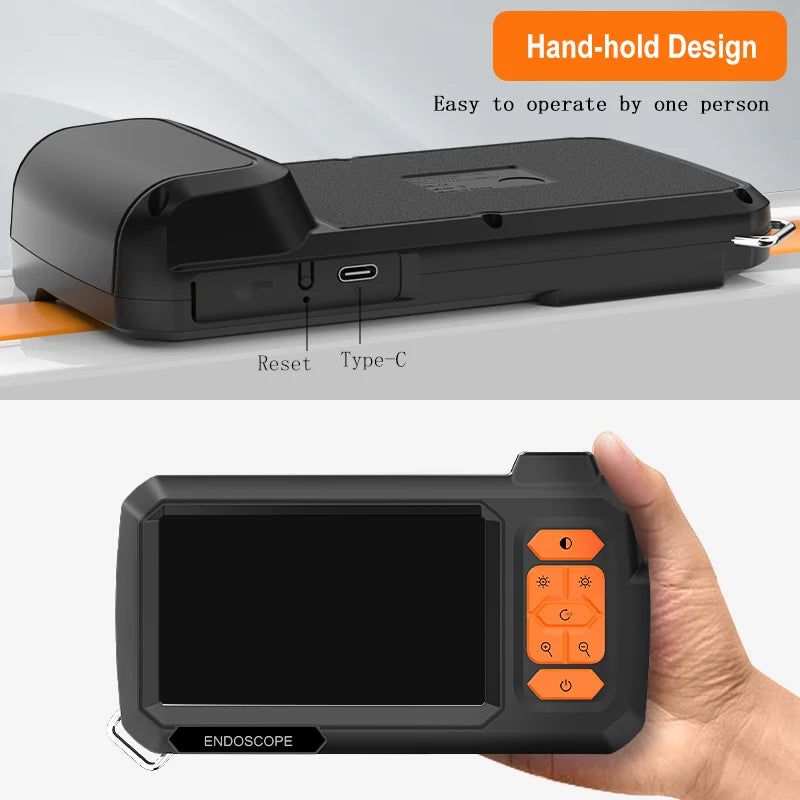 Caméra Endoscope avec Écran 4.3" – Inspection Haute Définition !