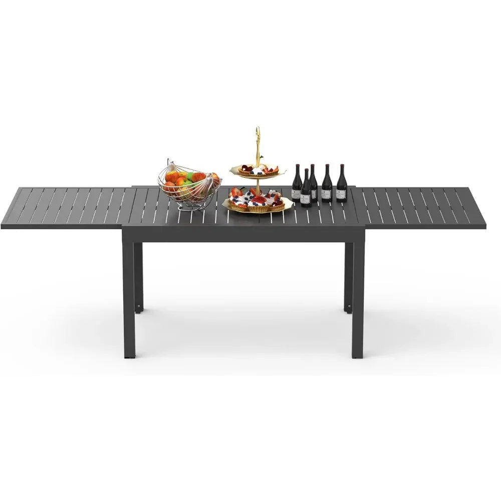 Offre spéciale et table extérieure de haute qualité pour porche, pelouse, jardin, petite table rectangulaire de bar