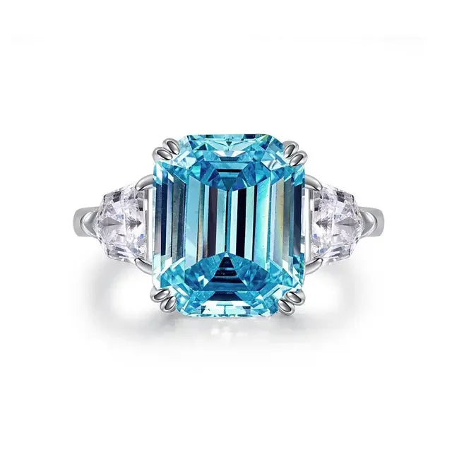 💍 Bague Femme en Platine Massif PT950 avec Diamant Rose – Design de Luxe
