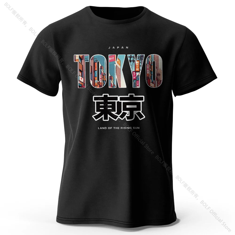 👕 T-shirt Homme BOLF 100 % Coton – Confort & Style Sport Casual