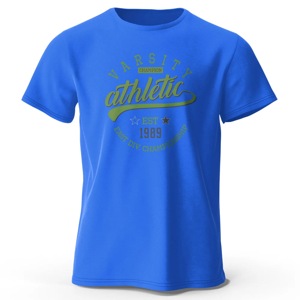 T-shirt Homme BOLF – 100% Coton Peigné, Style Sport et Casual