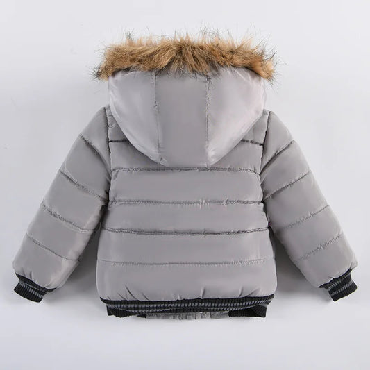 🧒 Doudoune Hiver pour Garçons – Parka Chaude 2025