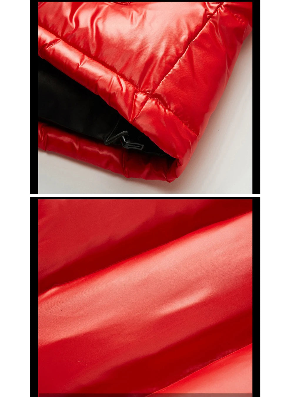 Parka d’Hiver Brillante pour Hommes – DIMUSI