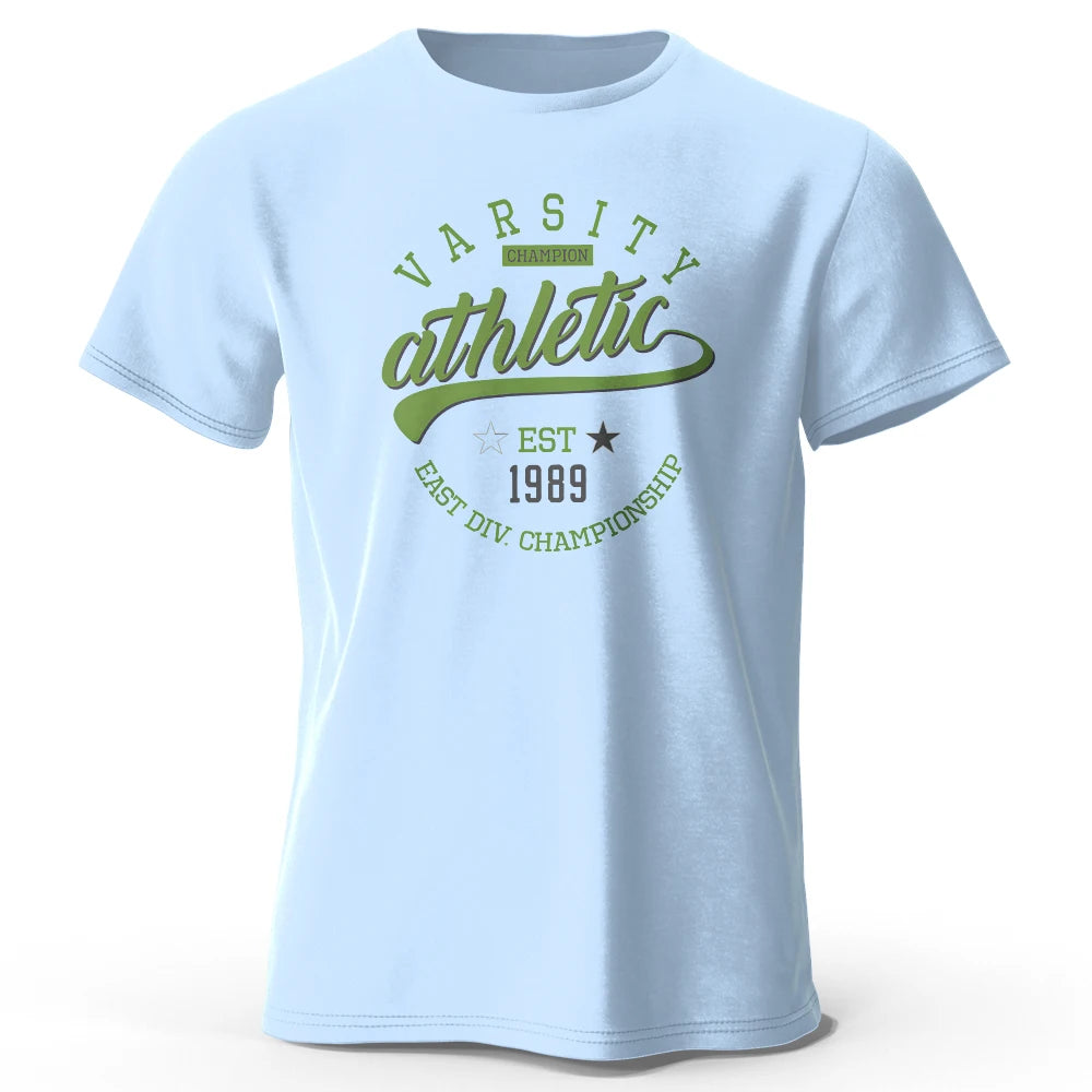 T-shirt Homme BOLF – 100% Coton Peigné, Style Sport et Casual