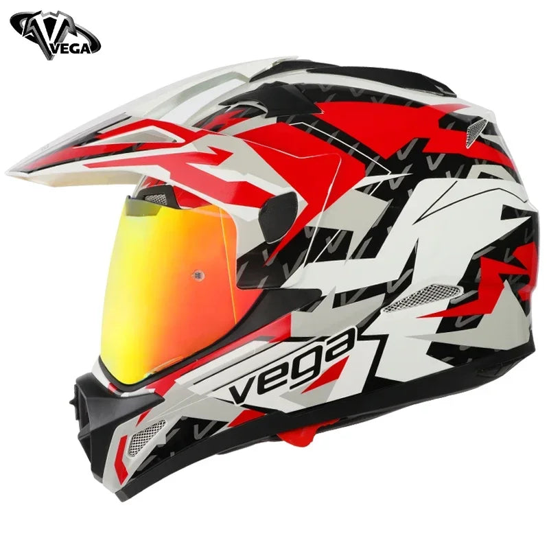 Casque Motocross Tout-Terrain ABS DOT & ECE – Protection et Confort