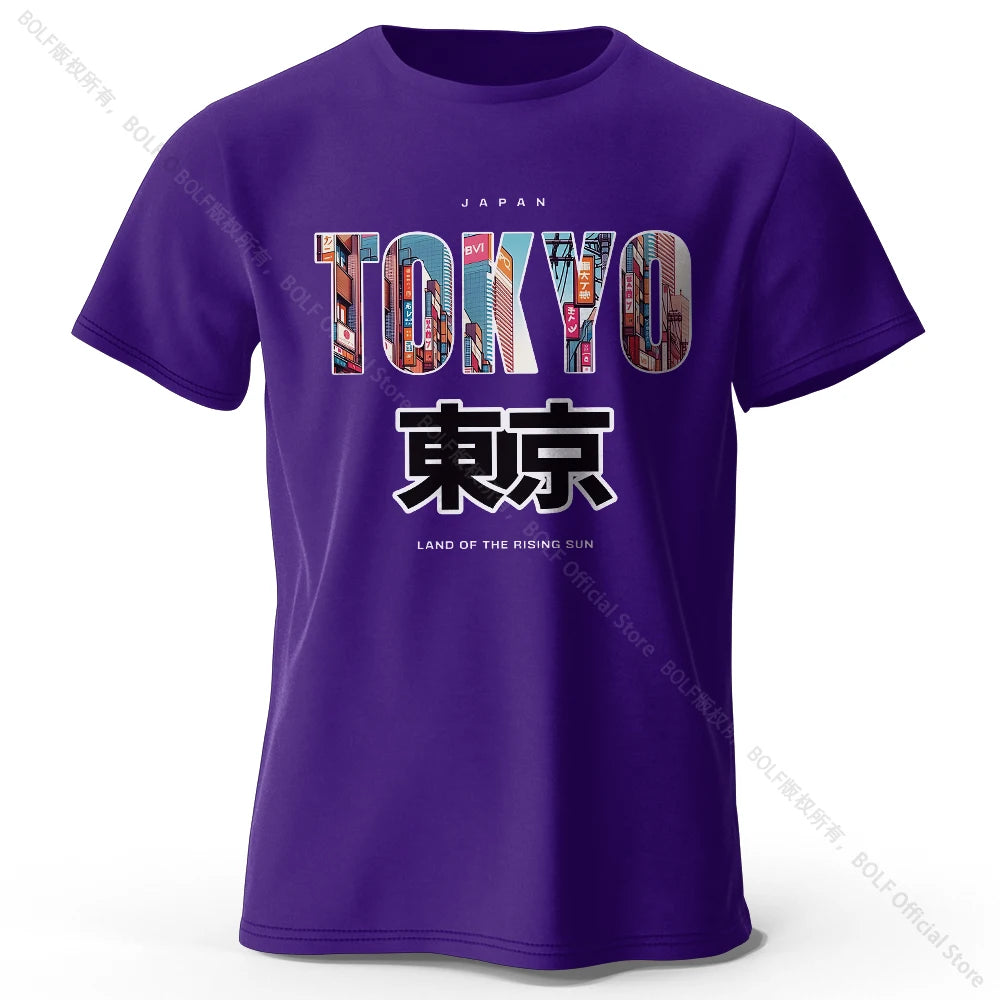 👕 T-shirt Homme BOLF 100 % Coton – Confort & Style Sport Casual