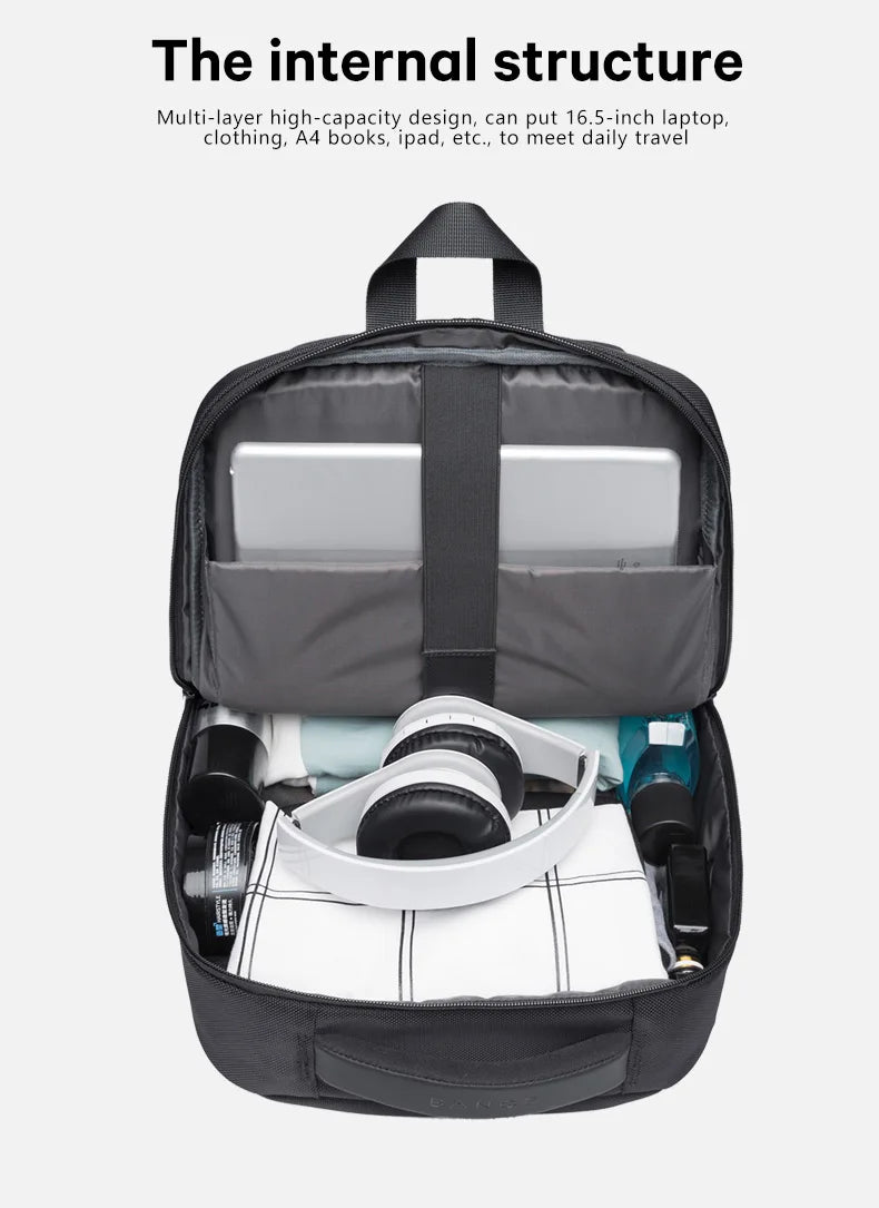 Sac à Dos Bange BG-1921 – Compact <20L avec Port USB | Sport & Voyage