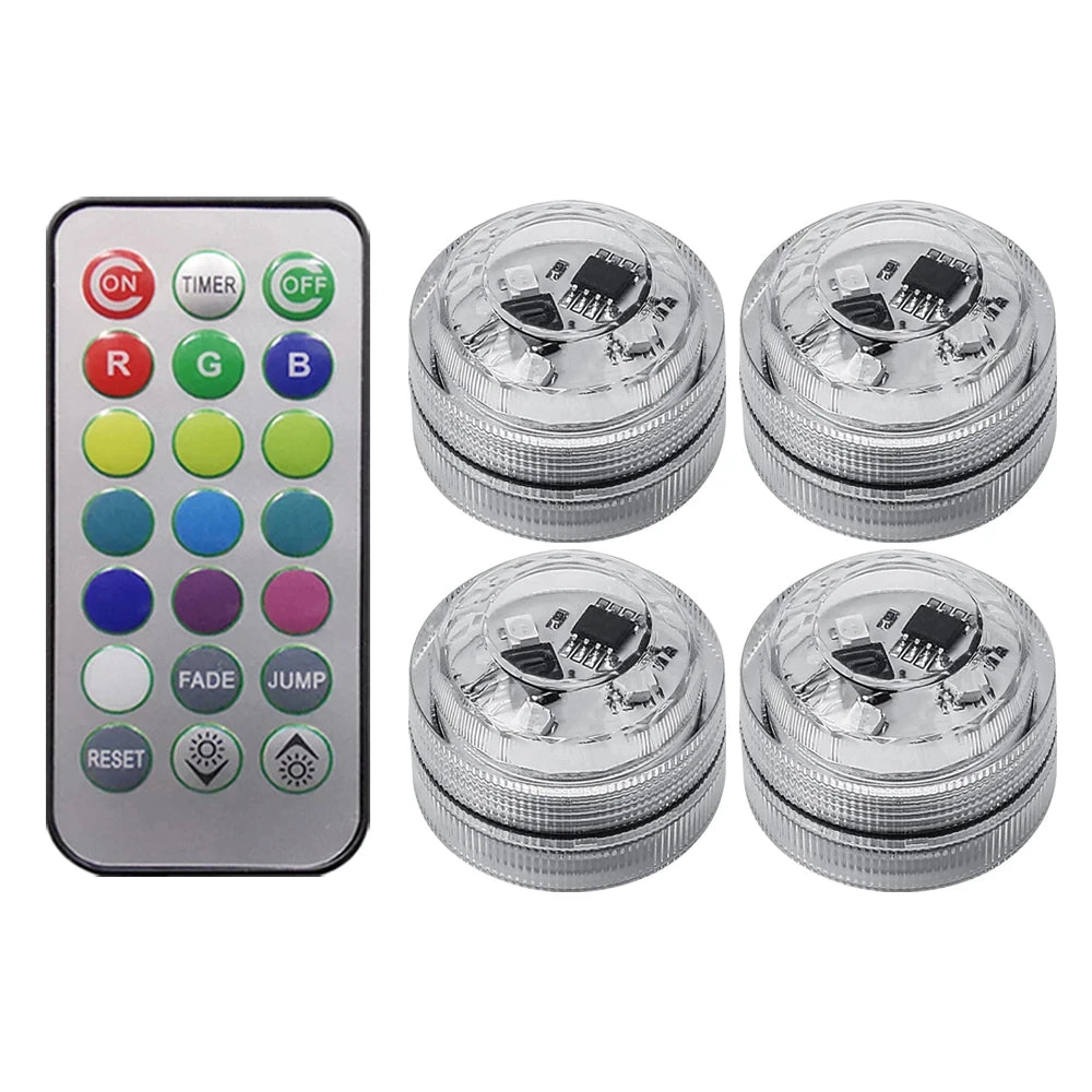 Lumière ambiante LED sans fil pour intérieur de voiture, décoration télécommandée, toit automatique, lampe avec batterie colorée, escales au pied