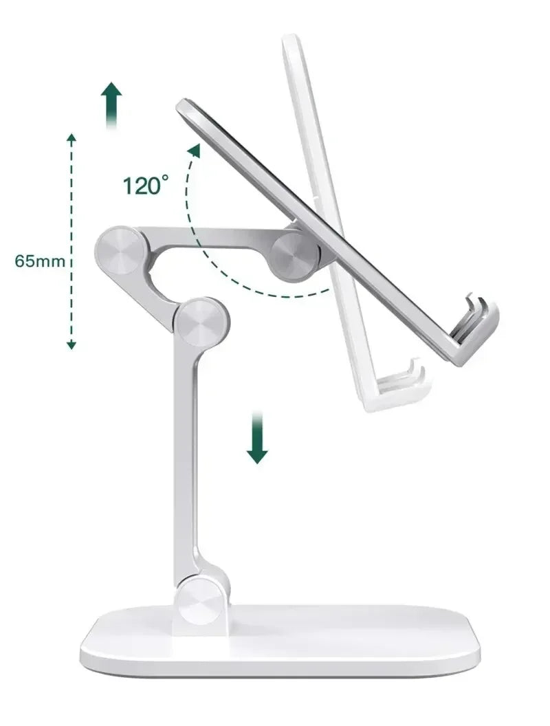 Support de téléphone portable de bureau pour IPhone IPad Xiaomi support de tablette de bureau pliable réglable support de téléphone portable de Table universel