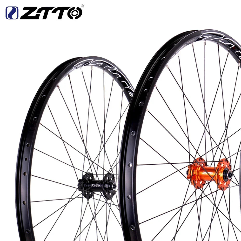 ZTTO-Paire de roues de vélo VTT, roue avant 26, 27.5, 29, moyeu de frein à disque 32 trous, AM Endflats DH, 15x110 Boost, 15x100, axe traversant 9x100, QR