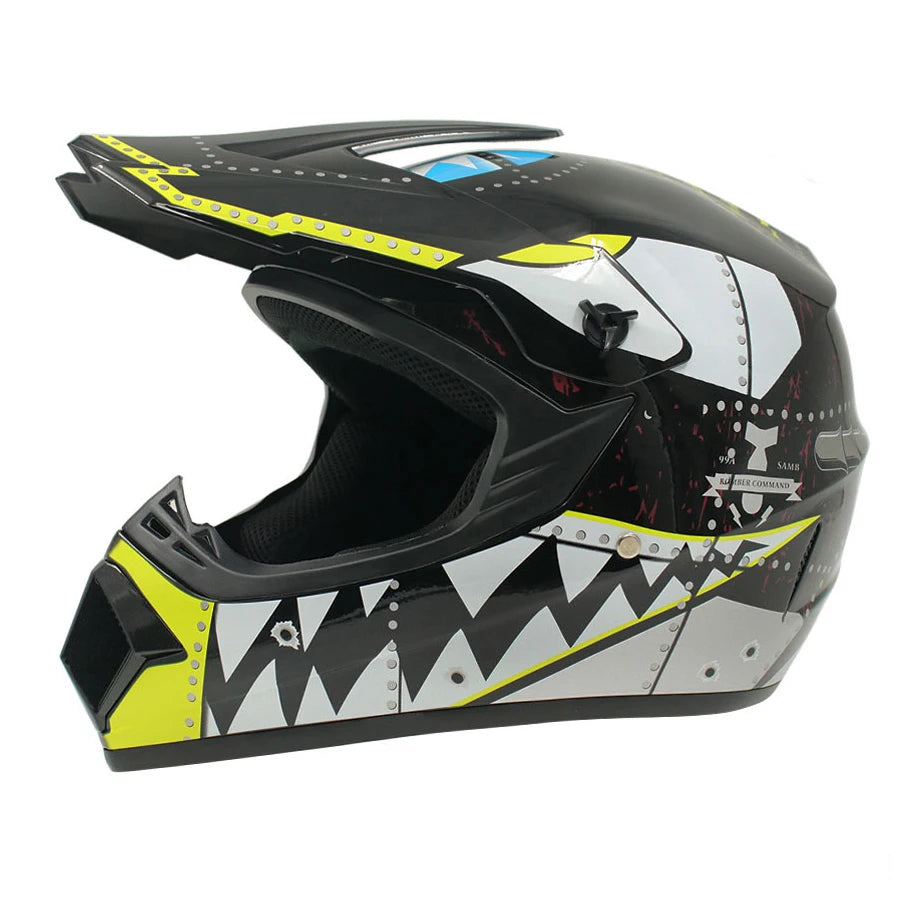 Casque de motocross pour jeunes – léger et sûr pour tout-terrain, karting, descente et vélo de cross