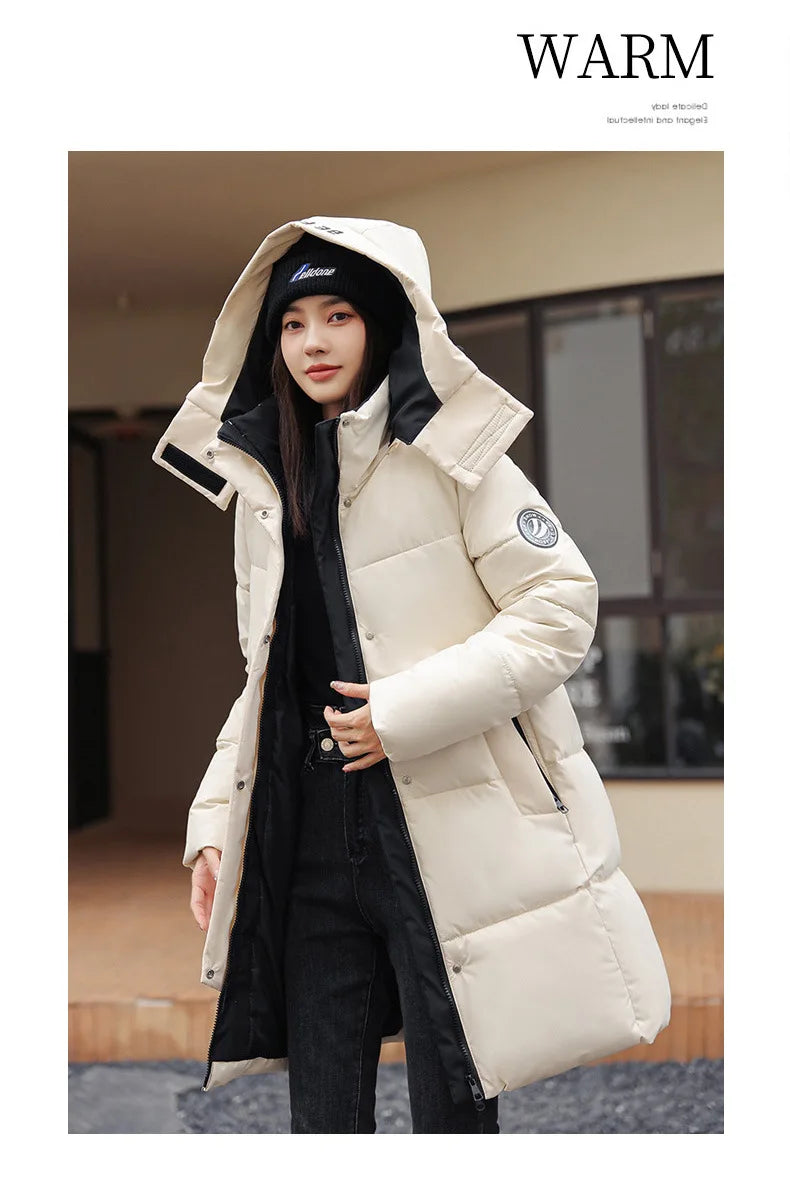 Veste femme épaisse à capuche – Hiver 2025 | ParisPetitPrix