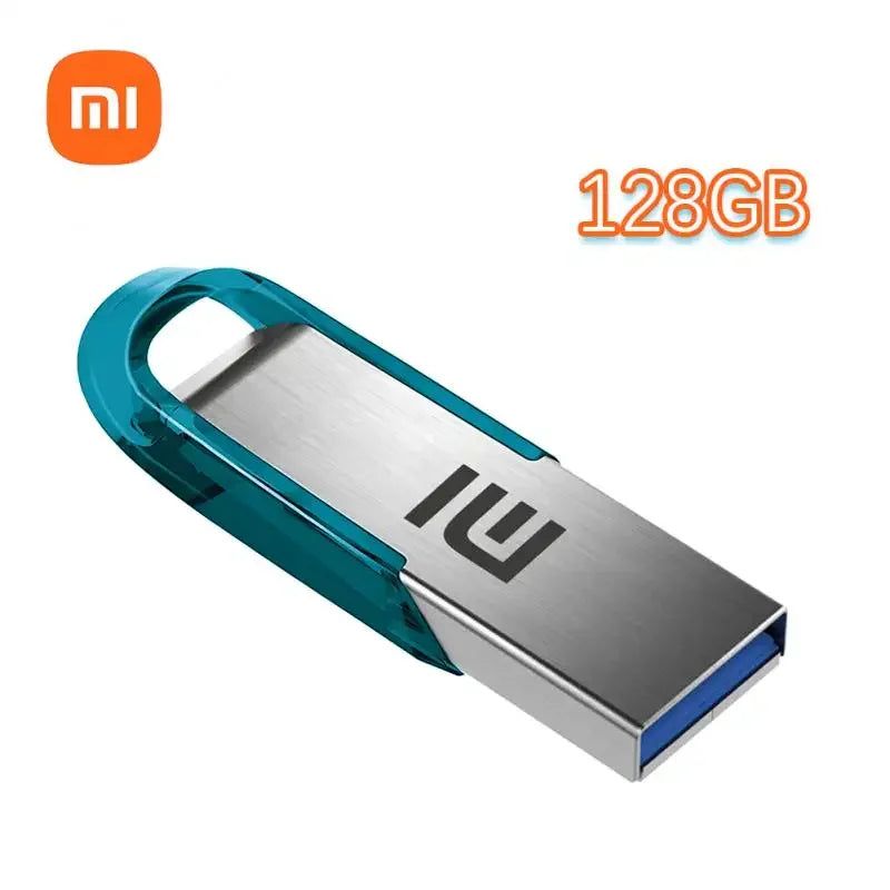 Xiaomi 2 to USB clé USB clé 1 to mémoire étanche U disque haute vitesse USB 3.2 Transmission de données métal USB clé USB OTG