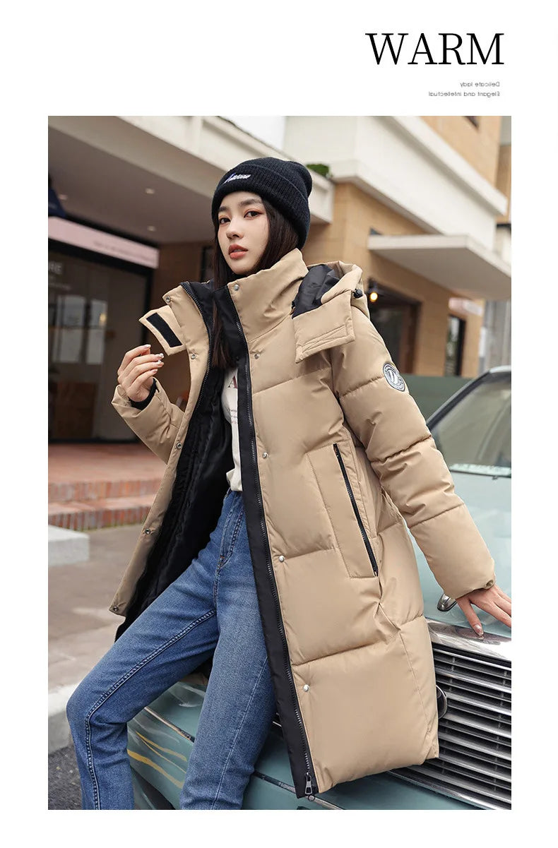 Veste femme épaisse à capuche – Hiver 2025 | ParisPetitPrix