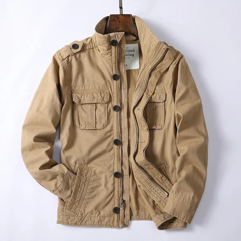 Veste Cargo Rétro Homme : L'Allié Parfait pour vos Aventures en Plein Air